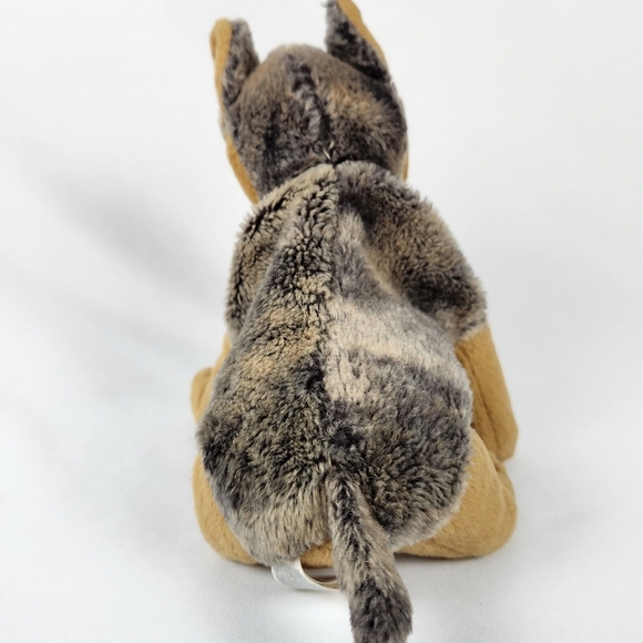 TY Beanie Babies SARGE THE GERMAN SHEPHERD DOG 6" Plush STUFFED ANIMAL Toy 2000 - Picture 3 of 6